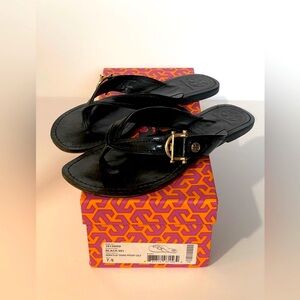 Tory Burch Black Women's Sandals size 7.5 (fits true to size)